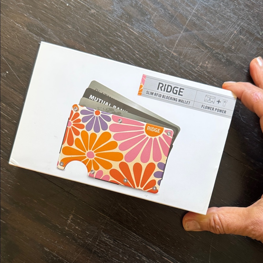 Ridge Flower Power RFID Blocking Wallet - Multicolor